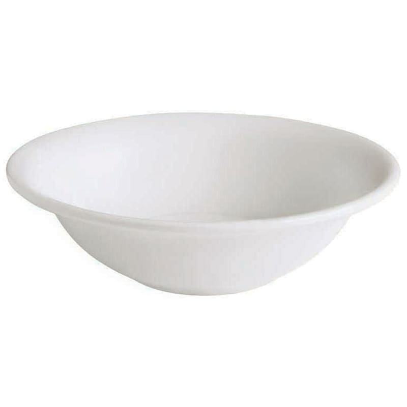 G.E.T. Enterprises PA1101703724 Corona Actualite 10 oz. Round Bright White Porcelain Bowl