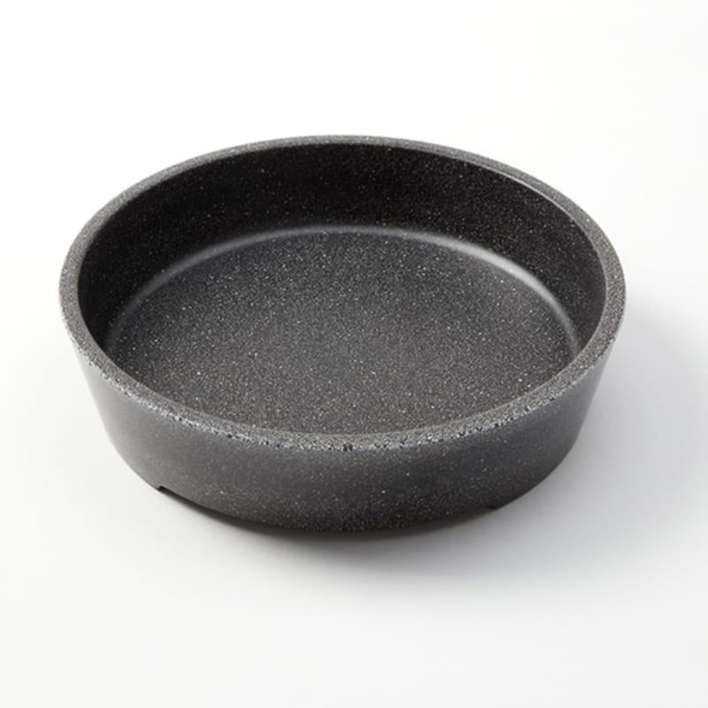 American Metalcraft GGRB8 32 oz Round Black Speckled Melamine Grab & Go Bowl