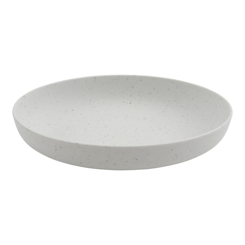 G.E.T. Enterprises INF119 Cheforward Infuse 64 oz. Oval Stone Natural Melamine Bowl