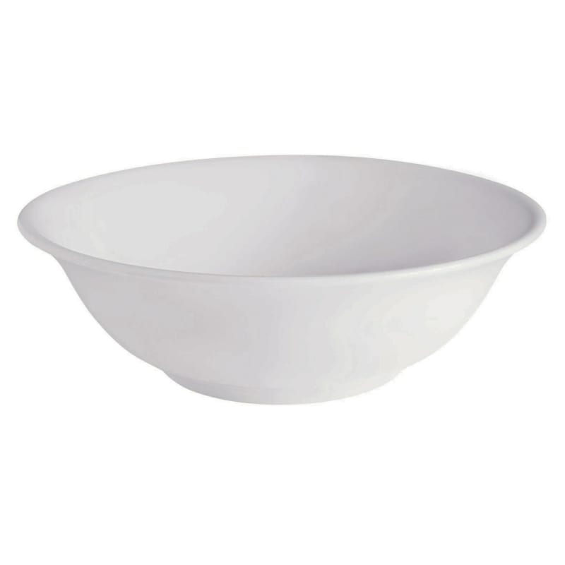 G.E.T. Enterprises PA1101607512 Corona Actualite 36.7 oz. Round Bright White Porcelain Bowl