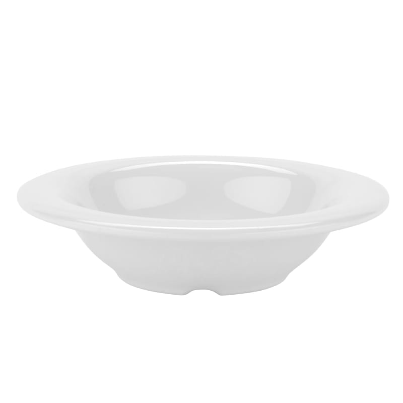 G.E.T. Enterprises B-86-DW Diamond White 8 oz. Round Diamond White Melamine Bowl