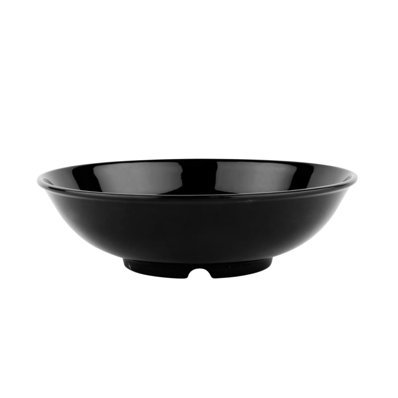 G.E.T. Enterprises B-48-BK Black Elegance 60 oz. Round Black Melamine Bowl