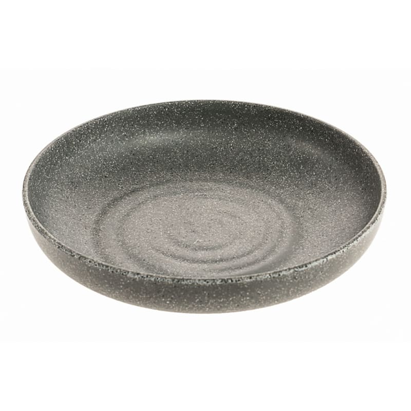G.E.T. Enterprises INF209 Cheforward Infuse 24 oz. Round Stone Gray Melamine Bowl