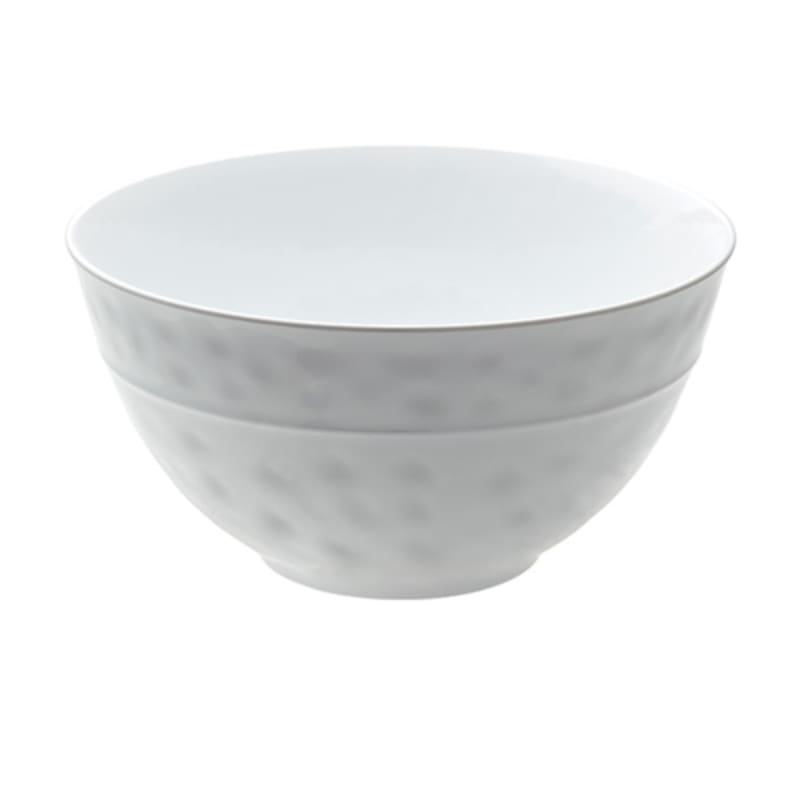American Metalcraft CBL141CL 141 oz. Round Cloud Melamine Crave Bowl
