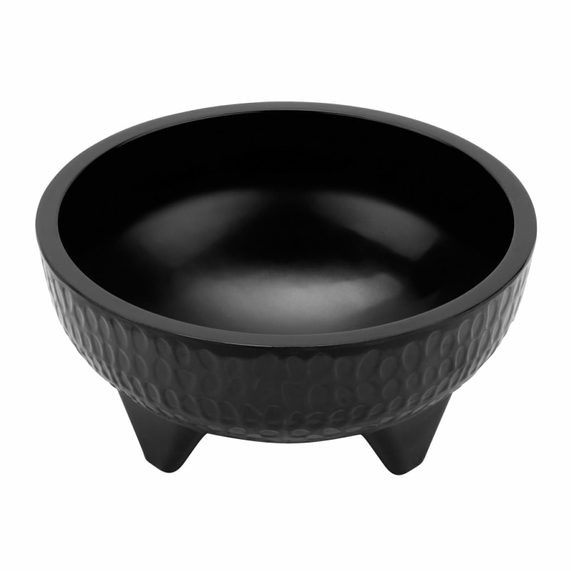 G.E.T. Enterprises MOJ-802-BK Viva Mexico oz. Round Black Melamine Bowl