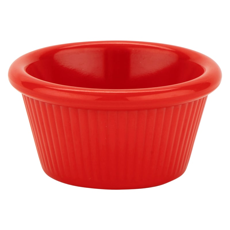 G.E.T. Enterprises RM-387-R 2 oz. Round Red Melamine Ramekin