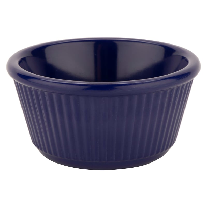G.E.T. Enterprises RM-401-CB 4 oz. Round Cobalt Blue Melamine Ramekin