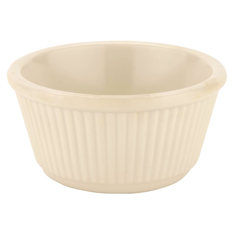 G.E.T. Enterprises RM-401-IV 4 oz. Round Ivory Melamine Ramekin