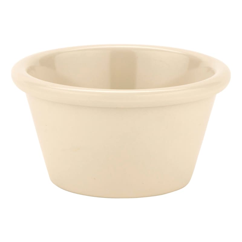 G.E.T. Enterprises S-630-IV 3 oz. Round Ivory Melamine Ramekin