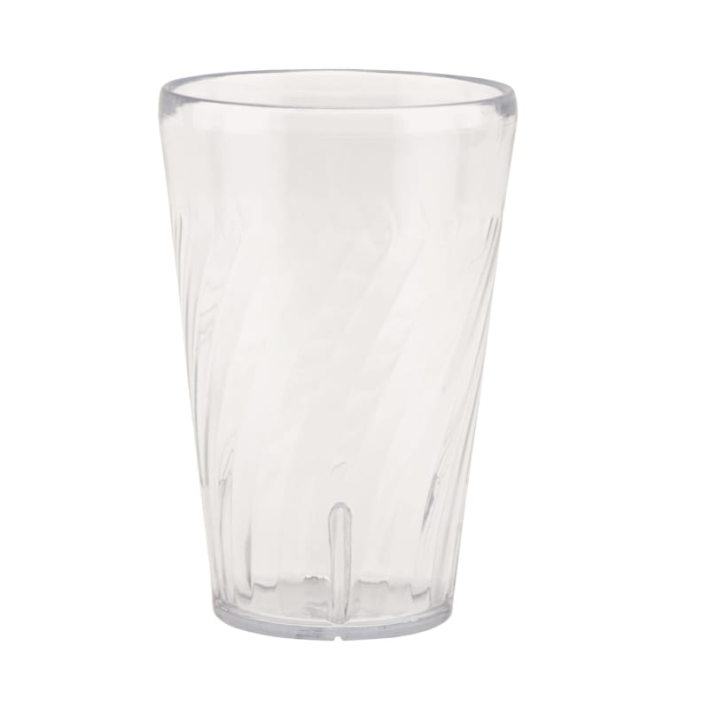 G.E.T. 2212-1-CL Tahiti™ 12oz. Round Clear SAN Plastic Tumbler