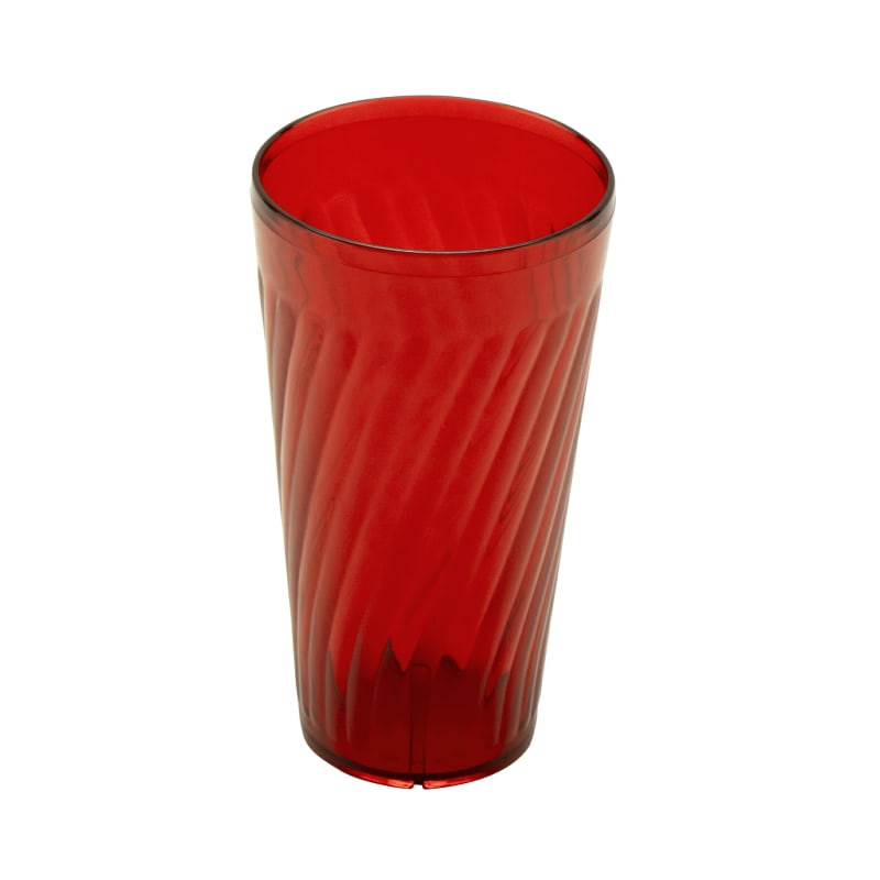 G.E.T. 2232-1-R Tahiti™ 32oz. Round Red SAN Plastic Tumbler