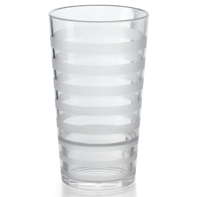G.E.T. SW-1520-CL Orbis™ 20oz. Round Clear SAN Plastic Tumbler