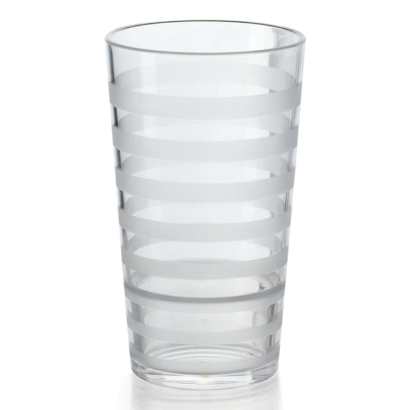 G.E.T. SW-1524-CL Orbis™ 24oz. Round Clear SAN Plastic Tumbler