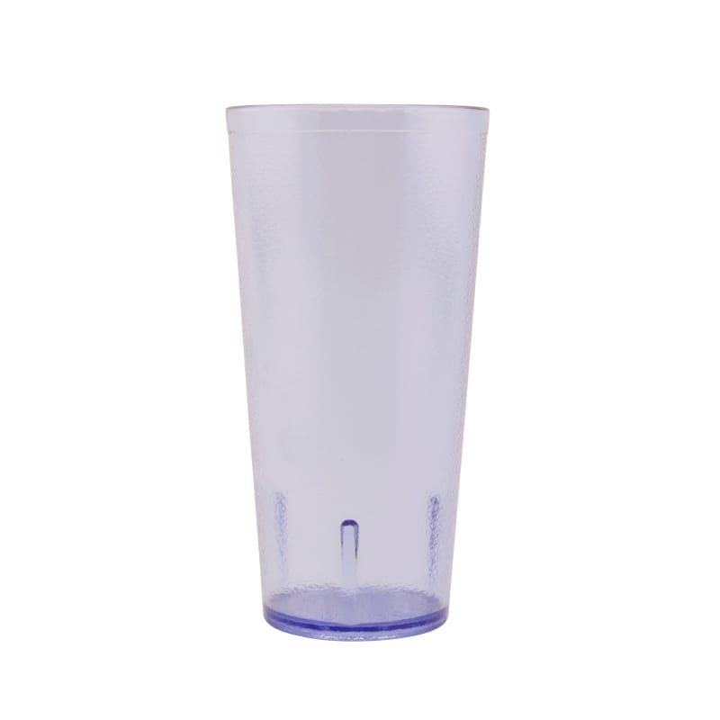 G.E.T. 6624-1-BL Textured 24oz. Round Blue SAN Plastic Tumbler