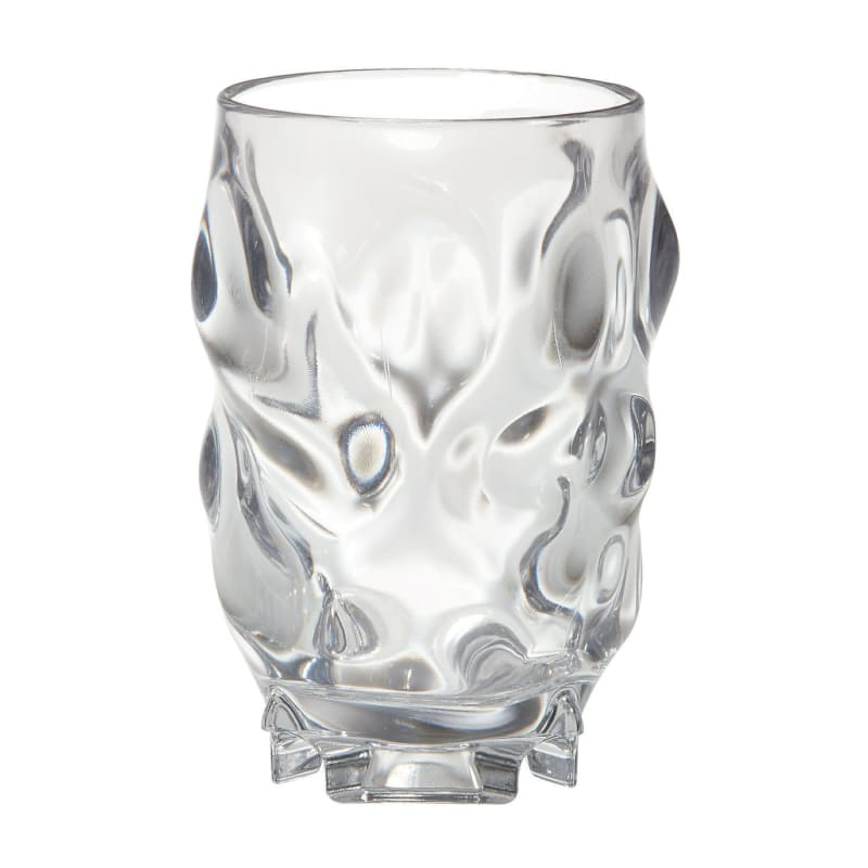 G.E.T. SW-1442-1-CL L7™ 16oz. Round Clear SAN Plastic Beverage Glass