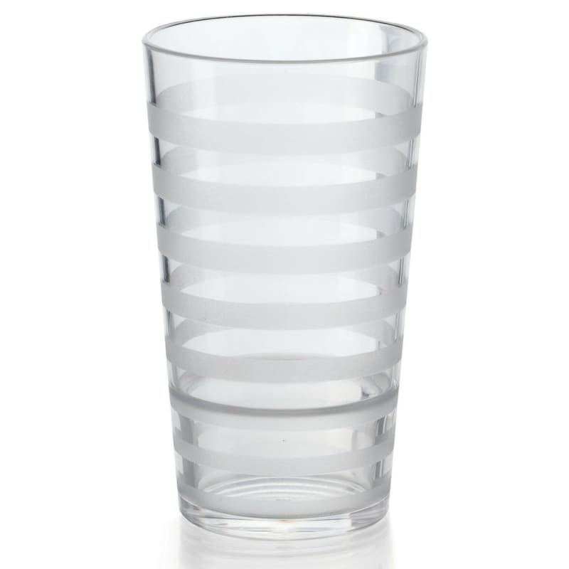 G.E.T. SW-1512-CL Orbis™ 12oz. Round Clear SAN Plastic Tumbler