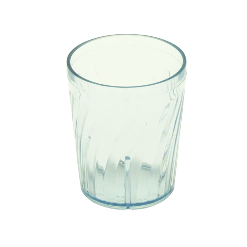 G.E.T. 2206-1-JA Tahiti™ 6oz. Round Jade SAN Plastic Juice Tumbler