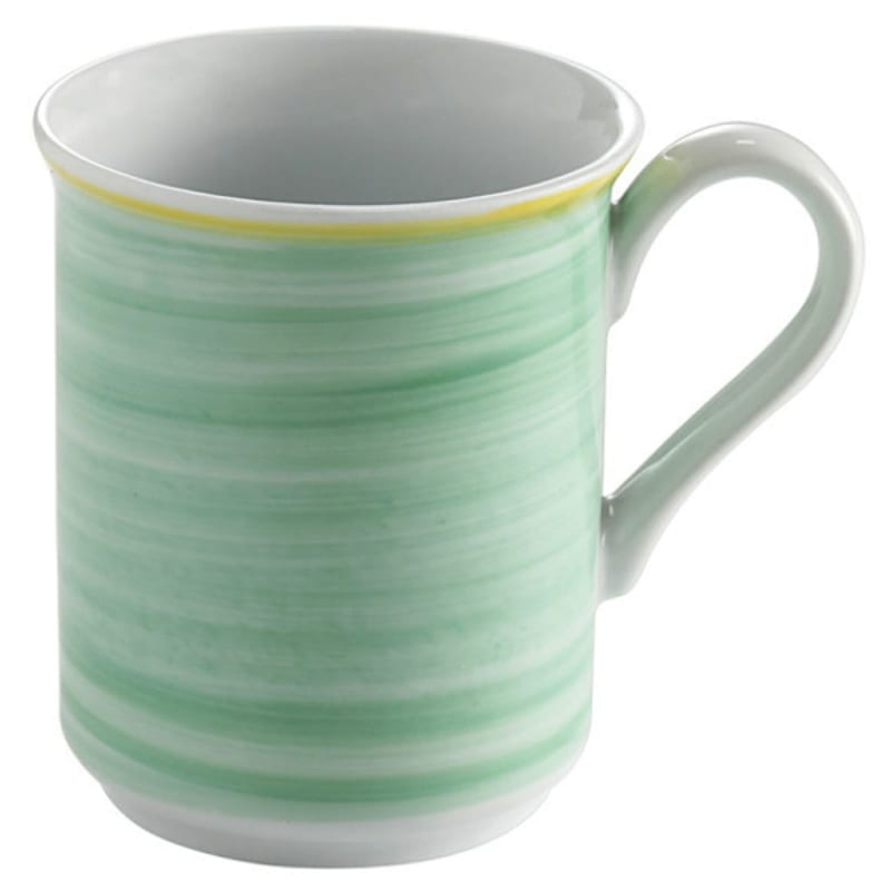 G.E.T. Enterprises PA1603606124 Corona Calypso 11 oz. Calypso Green Porcelain Mug