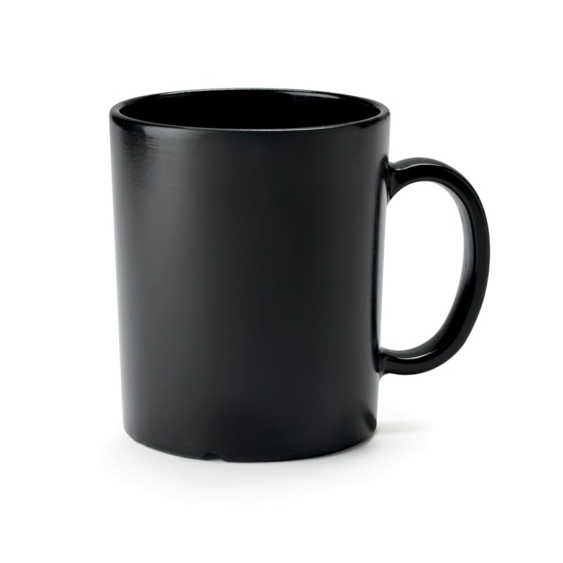 G.E.T. Enterprises TM-1310-BK 8oz. Black Tritan Mug