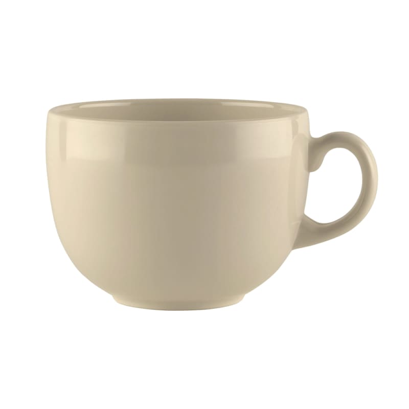 G.E.T. Enterprises C-1002-IV Diamond Ivory 24oz. Ivory Melamine Mug