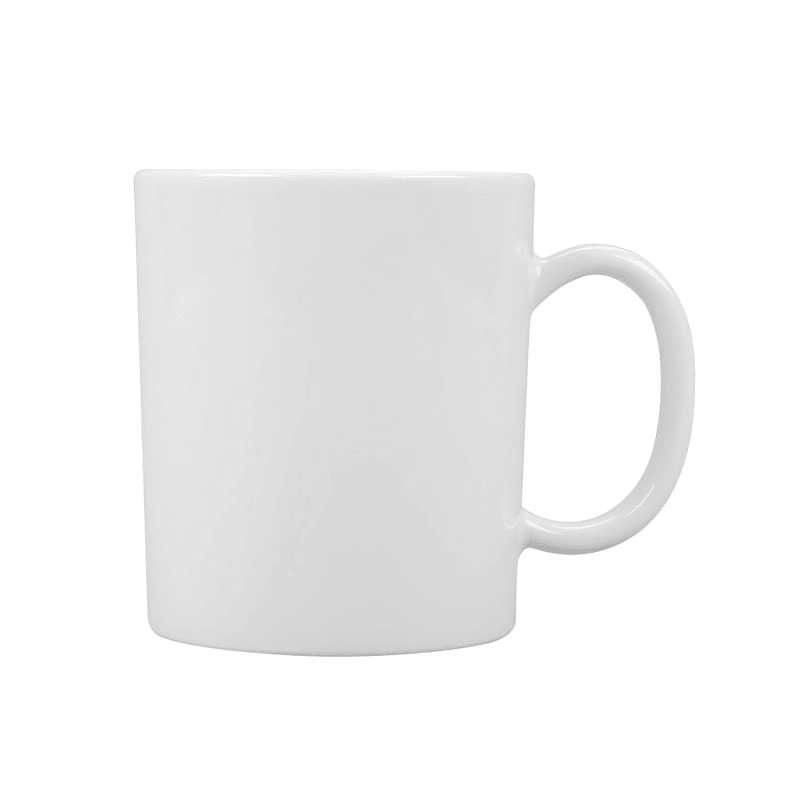 G.E.T. Enterprises TM-1310-W 8oz. White Tritan Mug