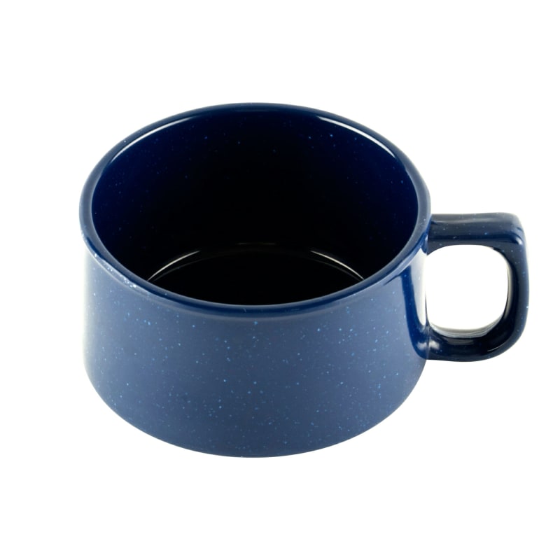G.E.T. Enterprises BF-080-TB Texas Blue 11oz. Melamine Mug