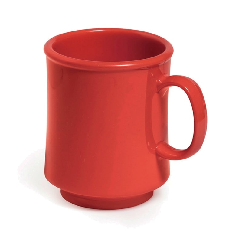 G.E.T. Enterprises TM-1308-CR 8oz. Cranberry Tritan Stacking Mug