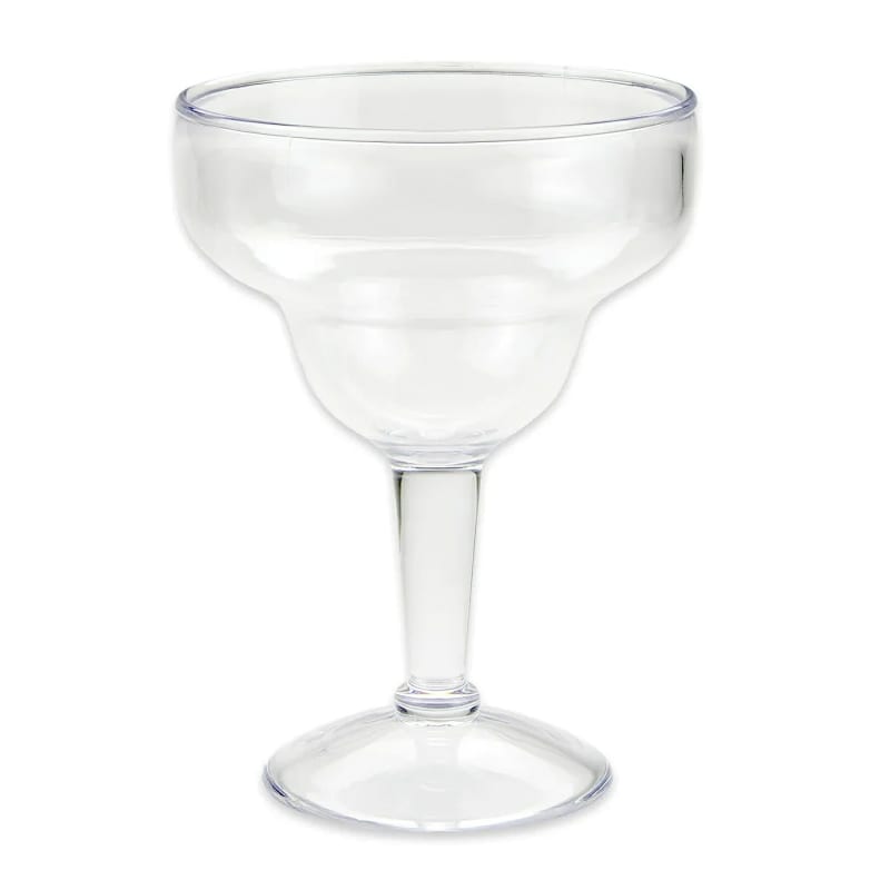 G.E.T. SW-1415-1-SAN-CL 36oz. Round Clear SAN Plastic Margarita Glass