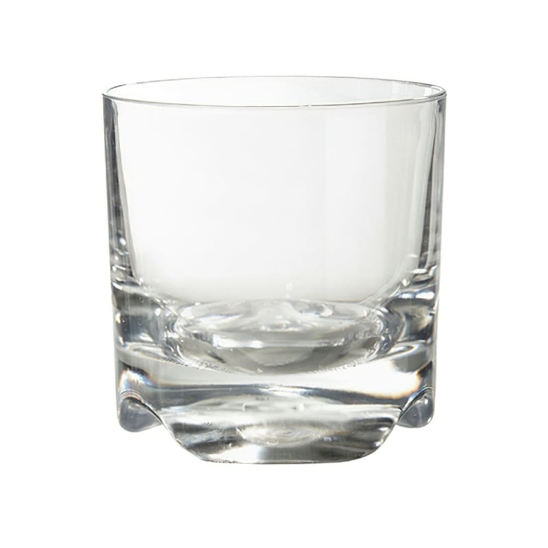 G.E.T. SW-1429-1-SAN-CL Roc N' Roll™ 10oz. Round Clear SAN Plastic Rocks Glass