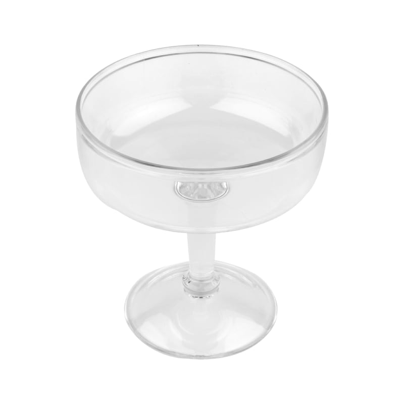 G.E.T. SW-1432-1-CL Roc N' Roll™ 32oz. Round Clear SAN Plastic Super Margarita Glass