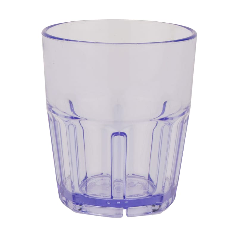 G.E.T. 9912-1-BL Bahama™ 12oz. Round Blue SAN Plastic Tumbler