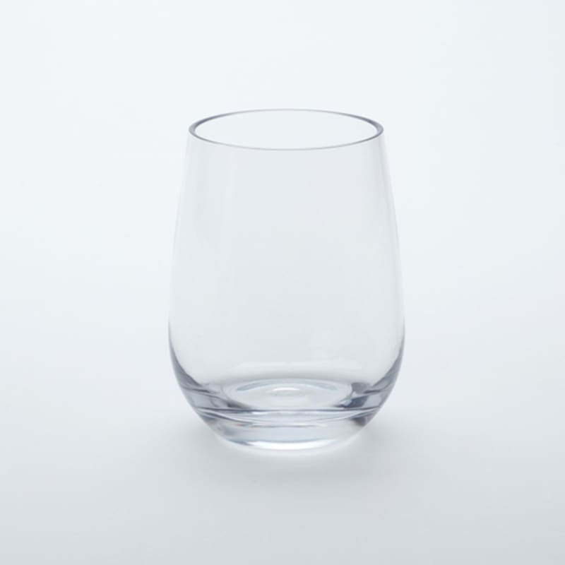 American Metalcraft BPSW15 Parker Collection 15 oz. Clear Tritan Stemless Wine Glass