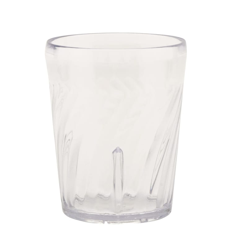 G.E.T. 2211-1-CL Tahiti™ 12oz. Round Clear SAN Plastic High Ball/Dietary Tumbler