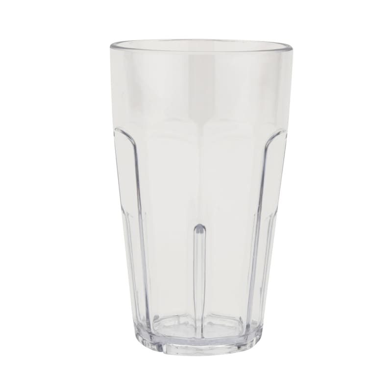 G.E.T. 9920-1-CL Bahama™ 20oz. Round Clear SAN Plastic Cooler Tumbler