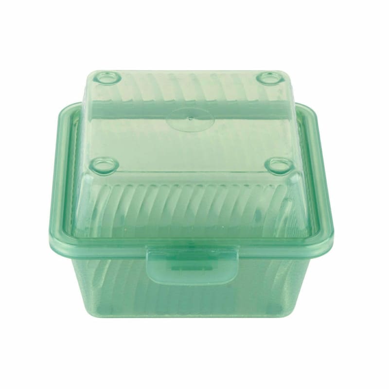 G.E.T. Enterprises EC-08-1-JA Single Entree, Jade, Polypropylene, Food Reusable Container, 5" L x 5" W x 3.25" H Reusable Takeout Container