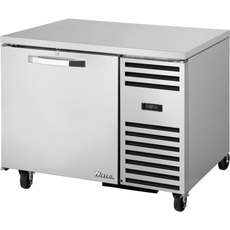 True TUC-44F-HC~SPEC3 44 1/2" W Stainless Steel Undercounter Freezer, Silver