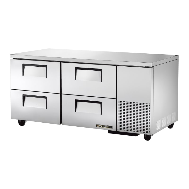 True TUC-67D-4-HC 67" Four Drawer Undercounter Refrigerator