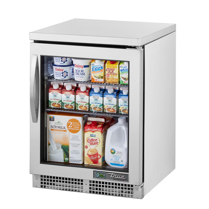 True TUC-24G-HC~FGD01 24" W Undercounter Refrigerator, Silver