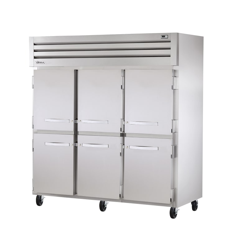 True STA3R-6HS-HC Refrigerator, Reach-In Stainless Steel, Silver