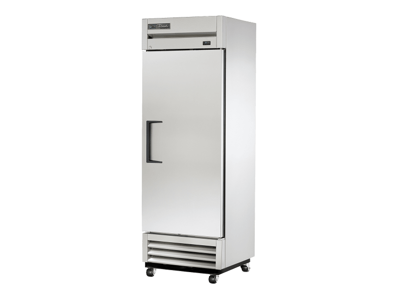 True T-19-HC 27" Reach-In Solid Swing Door Refrigerator, Silver