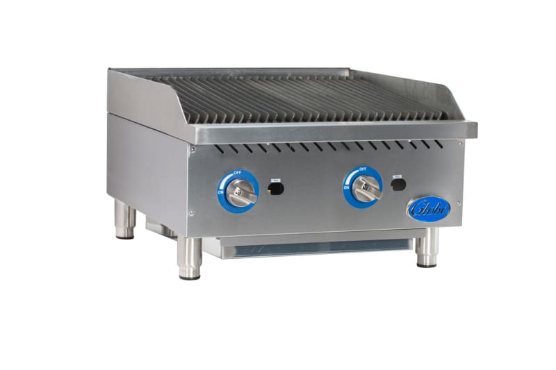 Globe GCB24G-CR 24" Gas Charbroiler - 80,000 BTU