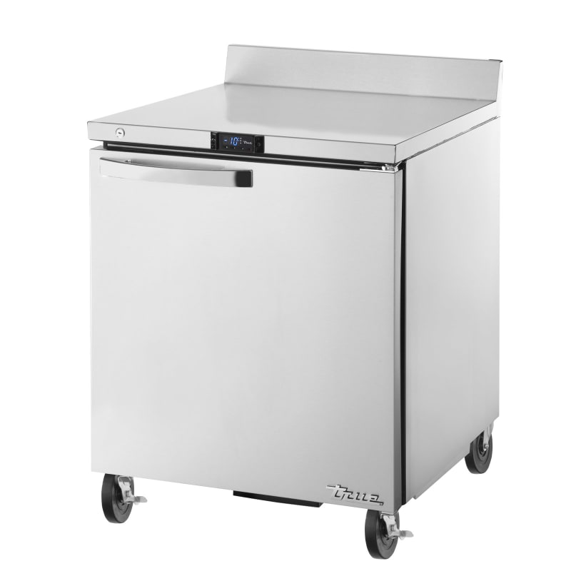 True TWT-27F-HC~SPEC3 27 5/8" W Worktop Freezer, Silver