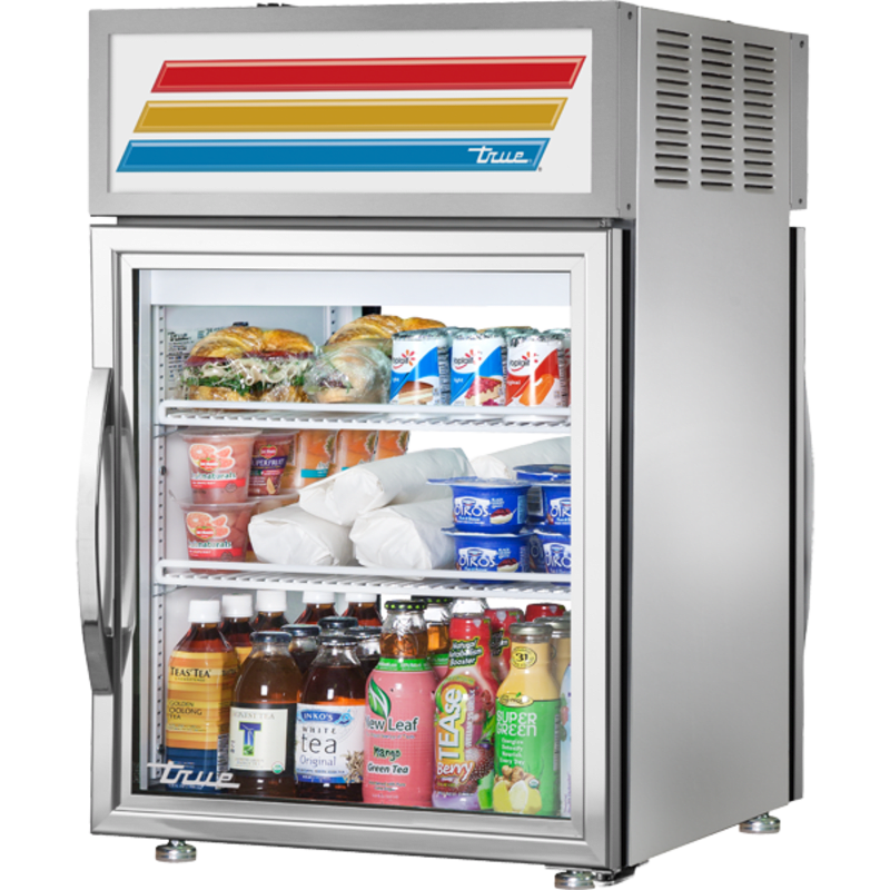 True GDM-05PT-HC~TSL01 24" Countertop Refrigerator, Silver