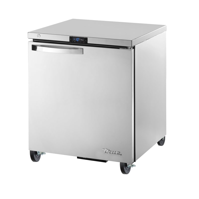 True TUC-27F-HC~SPEC3 27" W Stainless Steel Undercounter Freezer, Silver