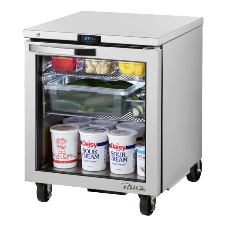 True TUC-27G-HC~SPEC3 27" W Stainless Steel Undercounter Refrigerator, Silver