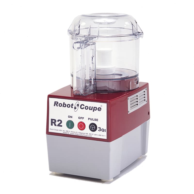 Robot Coupe R2BCLR Food Processor, Benchtop / Countertop, Poly Carbonate, 8.69(W)