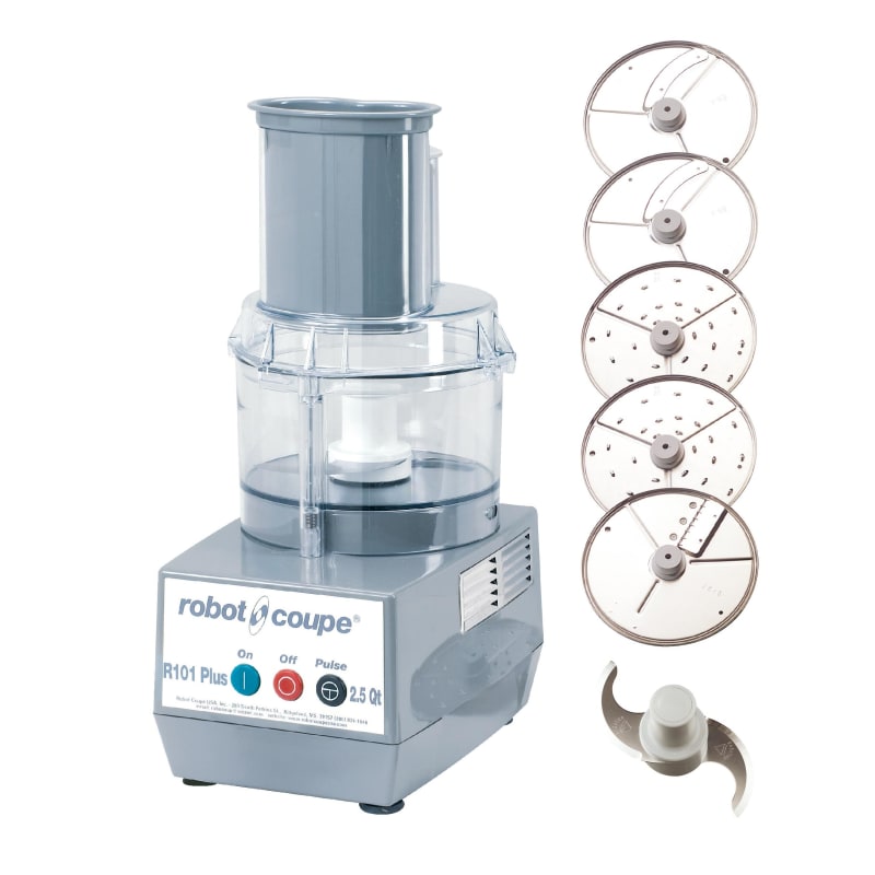 Robot Coupe R101PPLUS Food Processor, Benchtop / Countertop, Stainless Steel, 11.0(W)