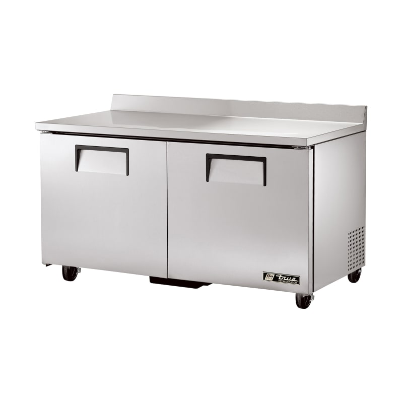True TWT-60-HC 60" Two Solid Door Worktop Refrigerator