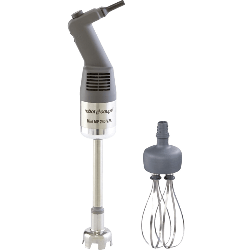 Robot Coupe MMP240COMBI 10" 15-Liter Mini Immersion Blender with Whisk Attachment, Variable-Speed