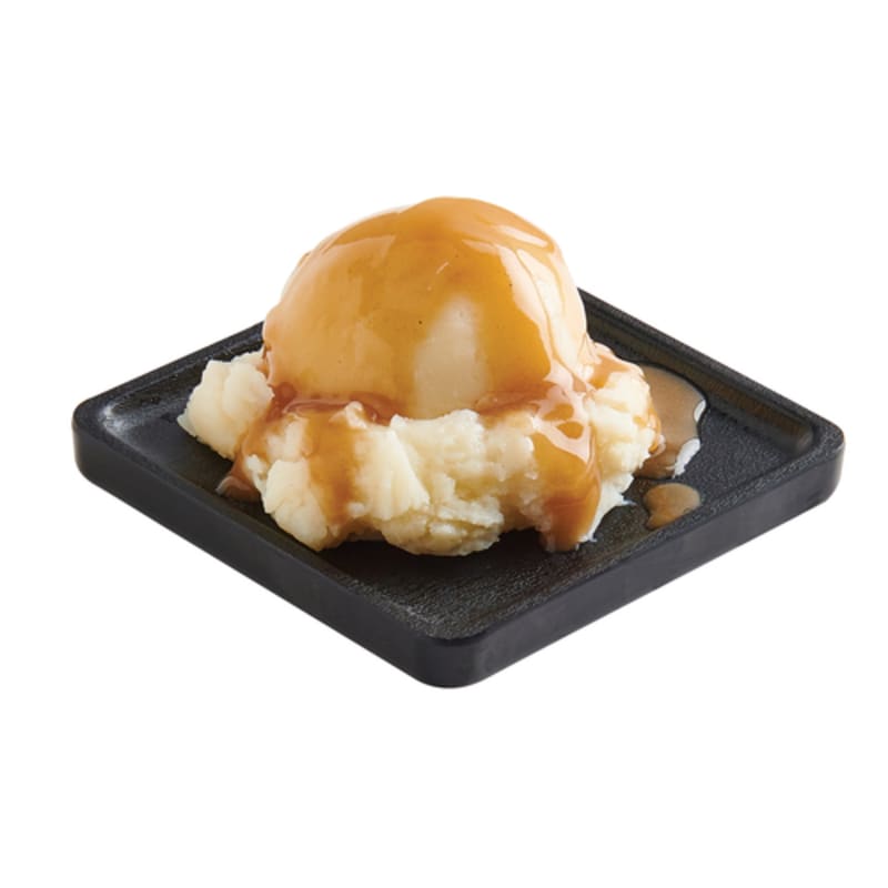 Cal-Mil 22097-13 Modular 4" x 4" Black  Rectangular Melamine Plate